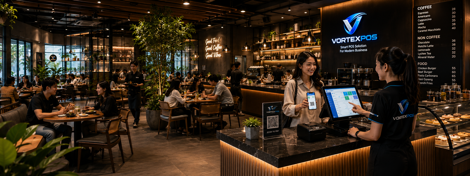 VORTEXPOS Restaurant & Cafe